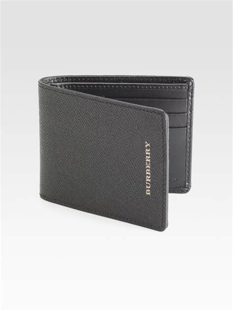 burberry men's wallet black|burberry wallet for men's sale.